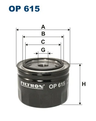 Oil Filter (OP 615)