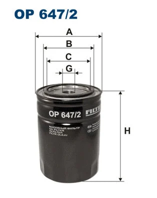 Oil Filter (OP 647/2)