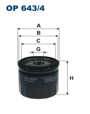 Oil Filter (OP 643/4)