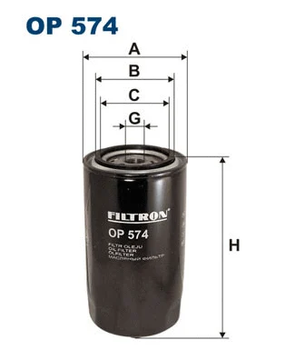 Oil Filter (OP 574)