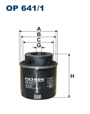 Oil Filter (OP 641/1)