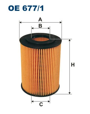 Oil Filter (OE 677/1)