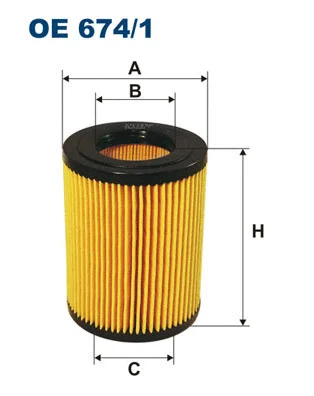 Oil Filter (OE 674/1)
