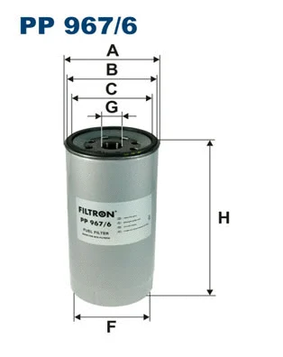 Fuel Filter (PP 967/6)