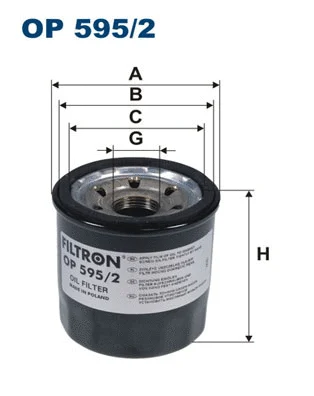 Oil Filter (OP 595/2)