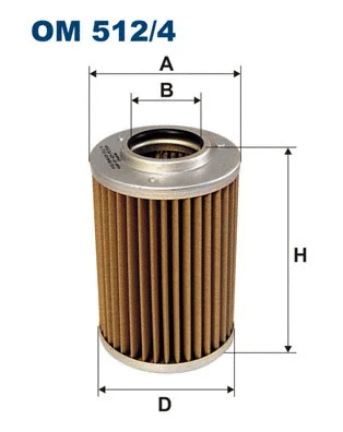 Hydraulic Filter, automatic transmission (OM 512/4)