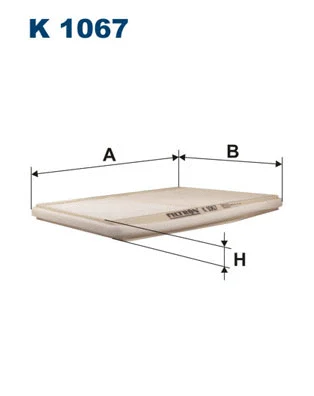 Filter, cabin air (K 1067)