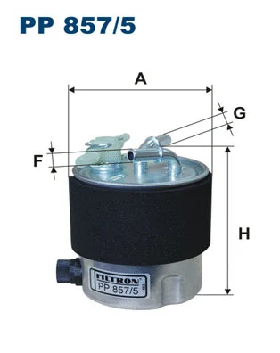 Fuel Filter (PP 857/5)