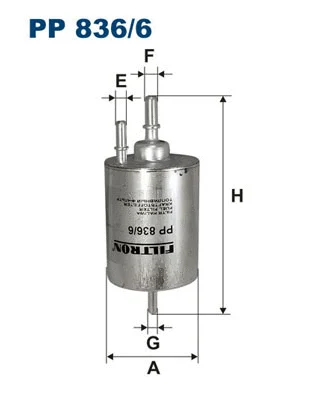 Fuel Filter (PP 836/6)