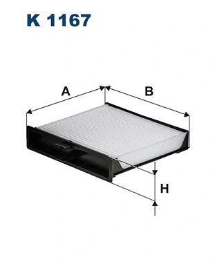 Filter, cabin air (K 1167)