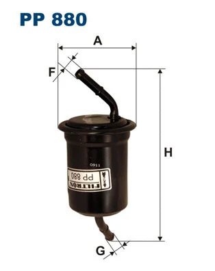 Fuel Filter (PP 880)