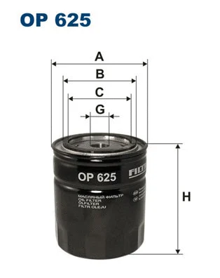 Oil Filter (OP 625)