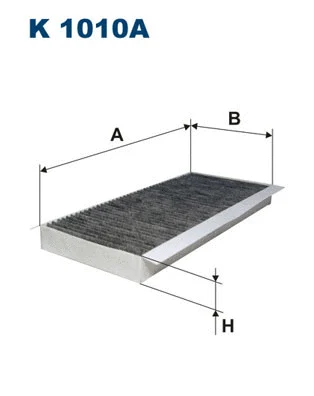 Filter, cabin air (K 1010A)