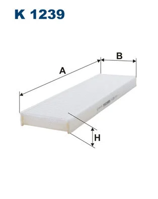 Filter, cabin air (K 1239)