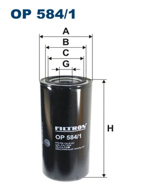 Oil Filter (OP 584/1)