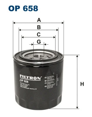 Oil Filter (OP 658)