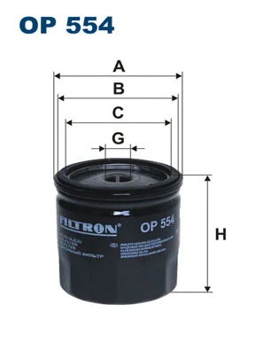 Oil Filter (OP 554)