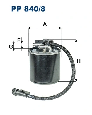 Fuel Filter (PP 840/8)