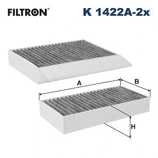 Filter, cabin air (K 1422A-2x)