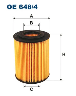 Oil Filter (OE 648/4)