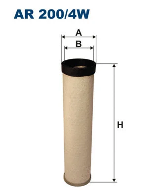 Secondary Air Filter (AR 200/4W)