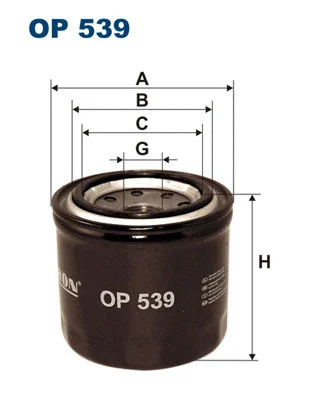 Oil Filter (OP 539)