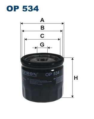 Oil Filter (OP 534)