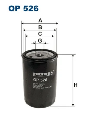 Oil Filter (OP 526)