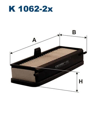 Filter, cabin air (K 1062-2x)