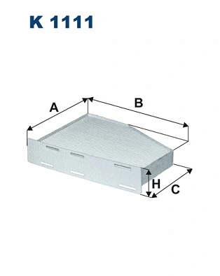 Filter, cabin air (K 1111)