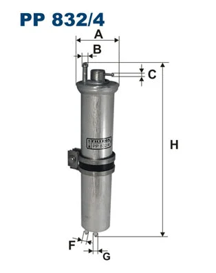 Fuel Filter (PP 832/4)