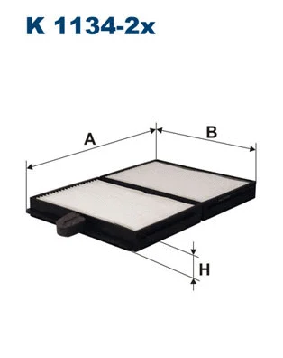 Filter, cabin air (K 1134-2x)