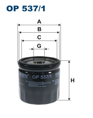 Oil Filter (OP 537/1)