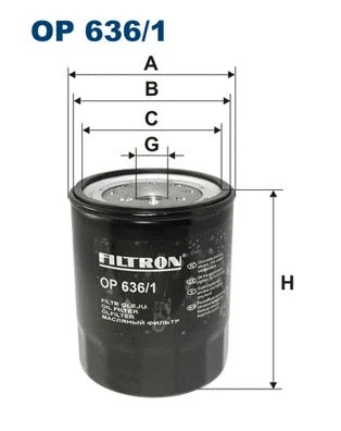 Oil Filter (OP 636/1)