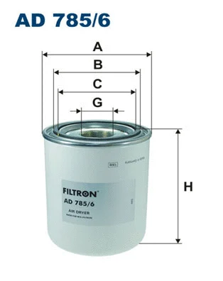 Air Dryer Cartridge, compressed-air system (AD 785/6)