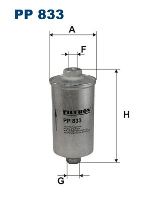 Fuel Filter (PP 833)