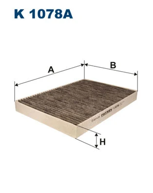 Filter, cabin air (K 1078A)