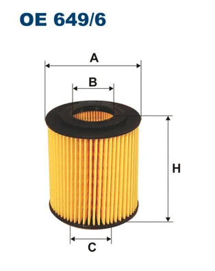 Oil Filter (OE 649/6)