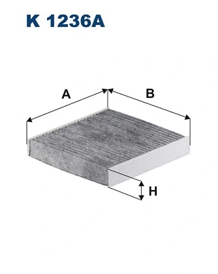 Filter, cabin air (K 1236A)