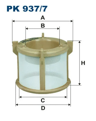 Fuel Filter (PK 937/7)