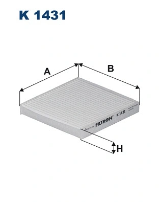 Filter, cabin air (K 1431)