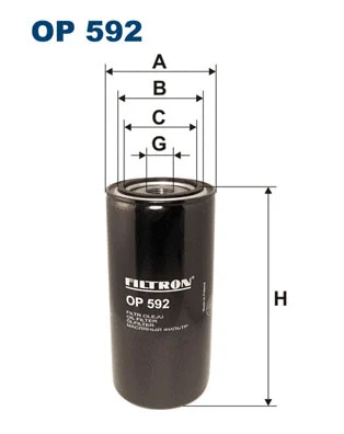 Oil Filter (OP 592)
