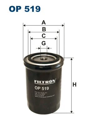 Oil Filter (OP 519)
