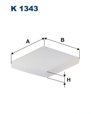 Filter, cabin air (K 1343)