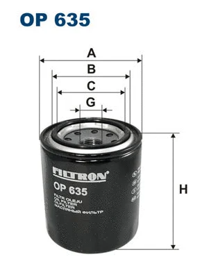 Oil Filter (OP 635)