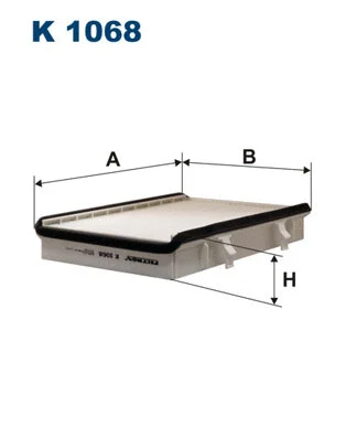 Filter, cabin air (K 1068)