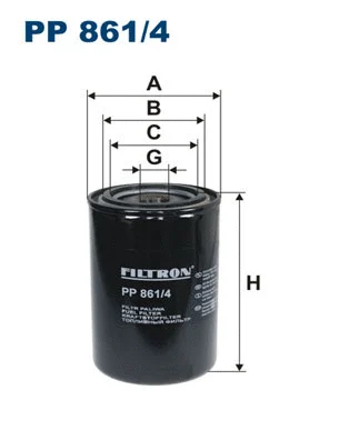 Fuel Filter (PP 861/4)