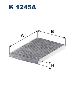 Filter, cabin air (K 1245A)
