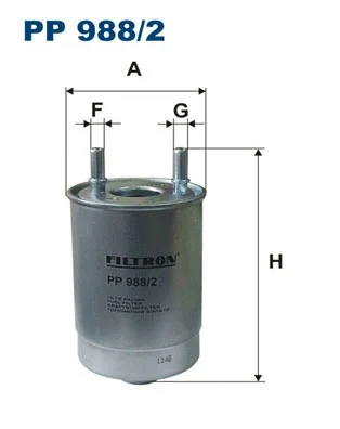 Fuel Filter (PP 988/2)