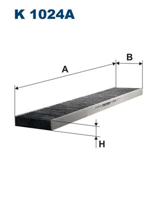 Filter, cabin air (K 1024A)